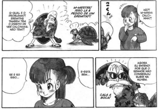 Cena do manga, Mestre Kami tenta montar Kintoun